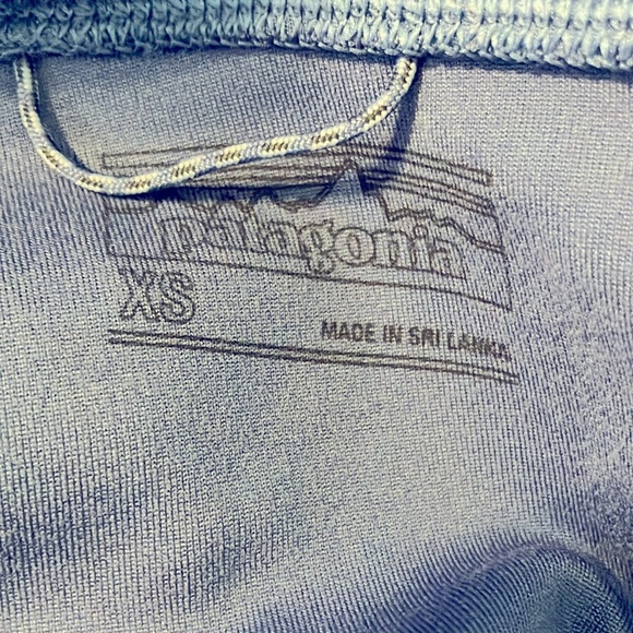 Patagonia Pack Out tights mid rise pocket leggings size XS - smolder blue - Picture 6 of 6